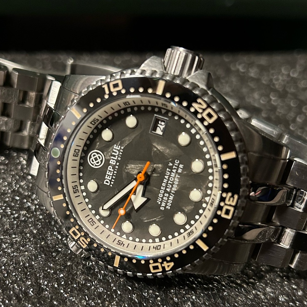 Deep blue juggernaut 5 40mm exotic dial